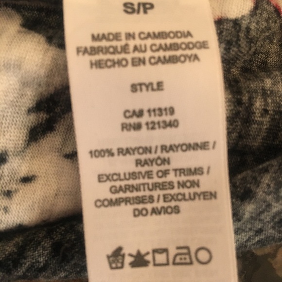 Dynamite t-shirt floral small - Picture 4 of 4